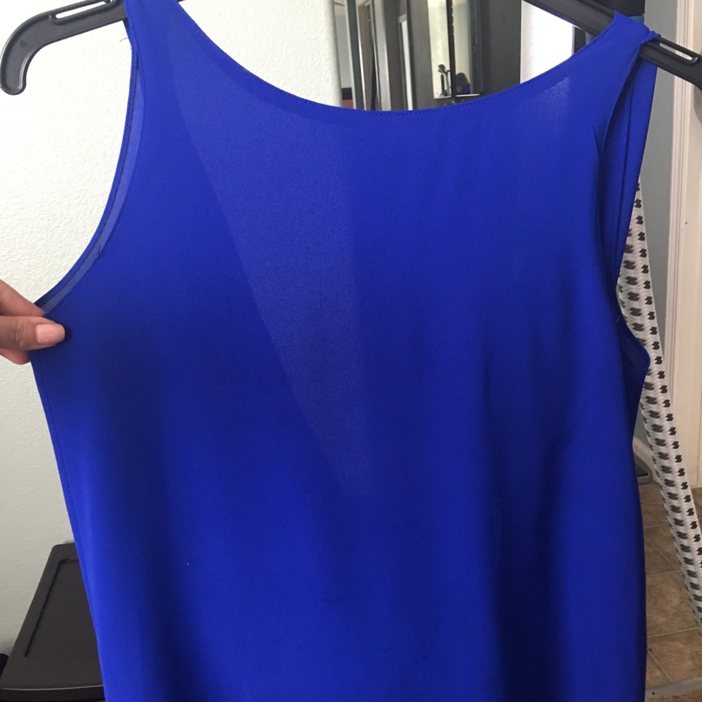 Top royal blue